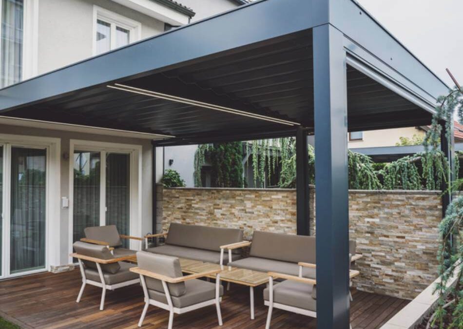 installation pergolas hossein vitrage menuiseries aluminium
